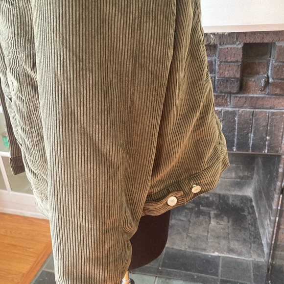 JUST FAB FAUX SHERPA TRUCKER JACKET - Picture 5 of 7